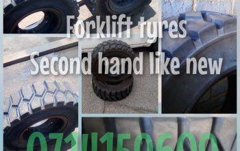 Forklift tyres