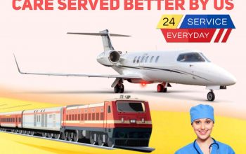 Falcon Train Ambulance Service in Guwahati Helps in Shifting Patients Safely