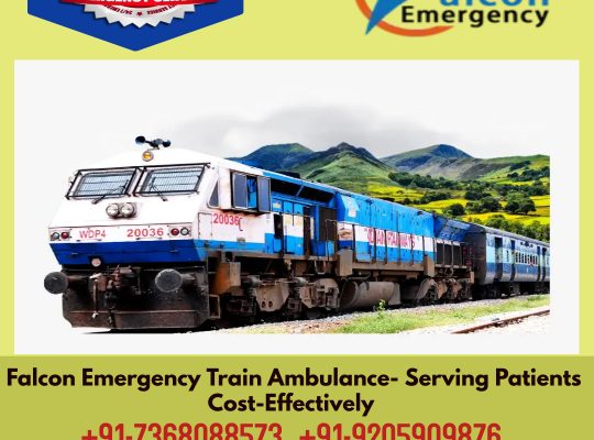 Falcon Train Ambulance in Guwahati Provides a Customized Evacuation Solution