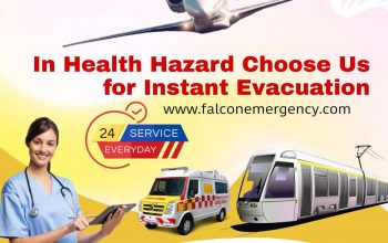 Take Advantage of the Exceptional Emergency Service by Falcon Train Ambulance in Patna