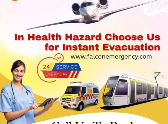 Take Advantage of the Exceptional Emergency Service by Falcon Train Ambulance in Patna