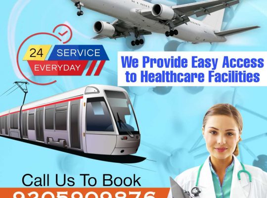 Falcon Emergency Train Ambulance in Patna Offers Delivery of Efficient Transportation