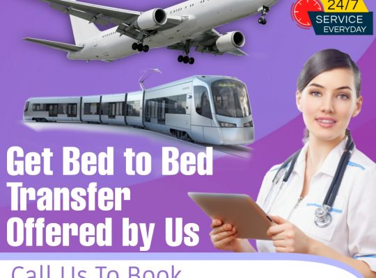 Falcon Train Ambulance Service in Guwahati Offers Trouble-Free Journey to the Patients