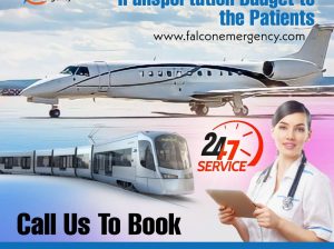 Falcon Train Ambulance in Patna Transfers Patients with Comfort