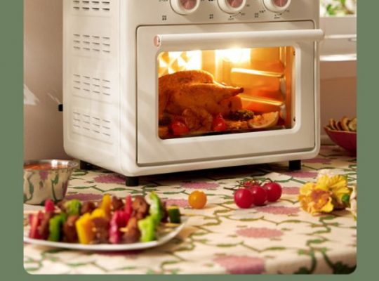 Home Oven Electric Oven 15L Air FryerBread Maker Pizza Dessert Cake CookerBarbecue Tools Fruit Dry