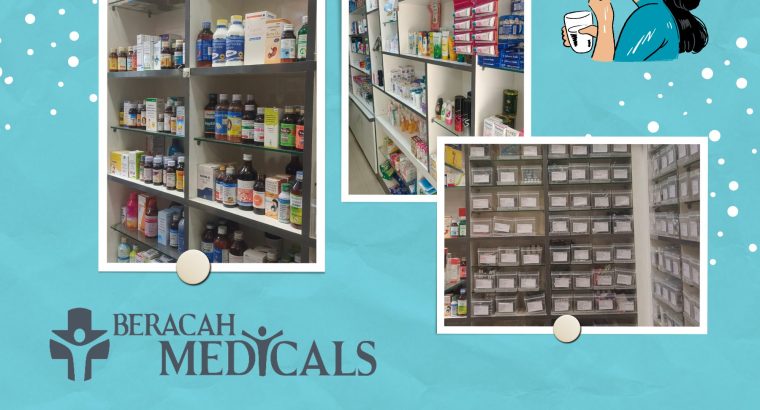 Medical store near me for home delivery | Beracah Medicals