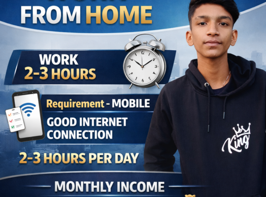 work from home opportunity, Don’t Miss…